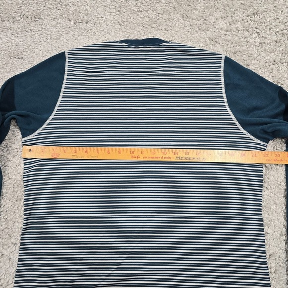 Patagonia Mens Shirt Blue L Capilene‎ 3 Midweight Baselayer Hiking Outdoor - Picture 6 of 9